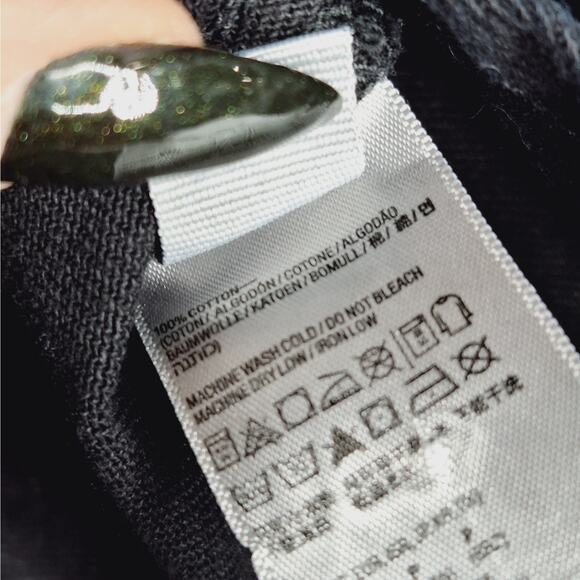 American Apparel Denim Skater Mini Skirt Small USA Fit Flare Short Tumblr Goth - Picture 9 of 13